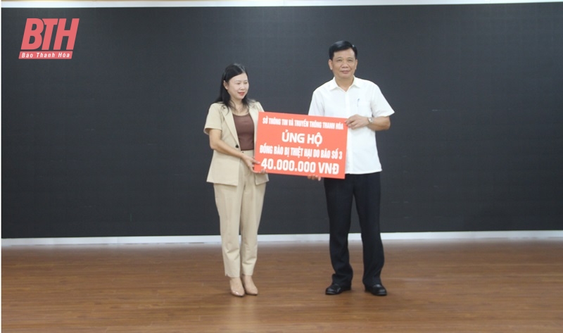 Các địa phương, đơn vị tiếp tục ủng hộ đồng bào khắc phục thiệt hại do bão số 3 gây ra