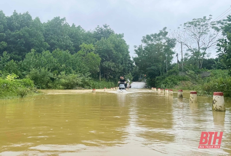 Như Xuân bảo đảm an toàn cho người và phương tiện qua các ngầm tràn