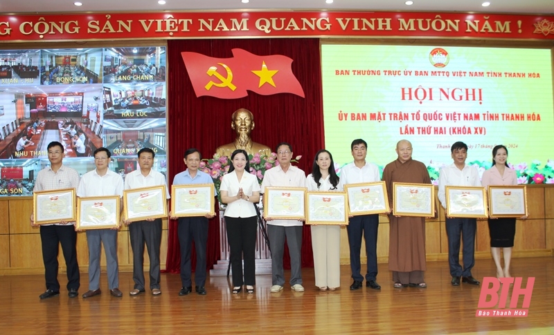 Hội nghị Ủy ban MTTQ tỉnh Thanh Hóa lần thứ hai (khóa XV)