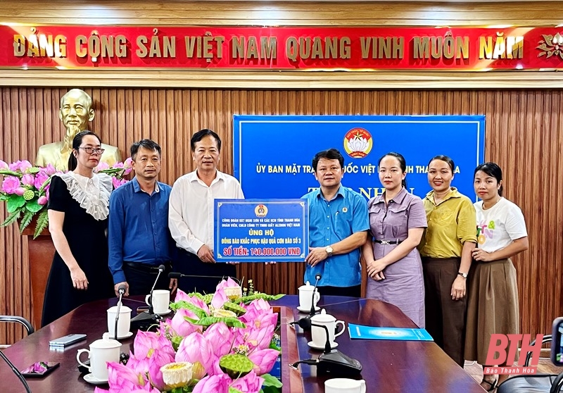 Ủy ban MTTQ tỉnh tiếp nhận ủng hộ đồng bào bị thiệt hại do bão số 3