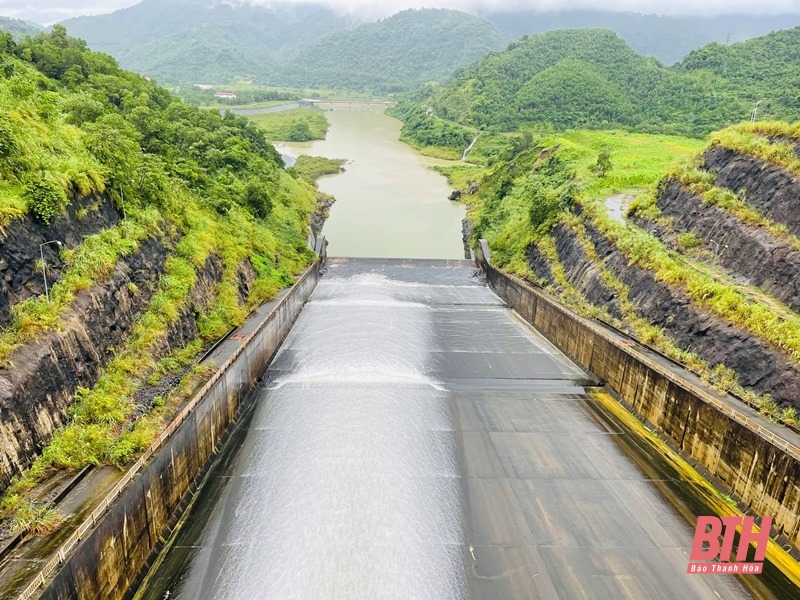 Vận hành điều tiết lũ công trình hồ chứa nước Cửa Đạt