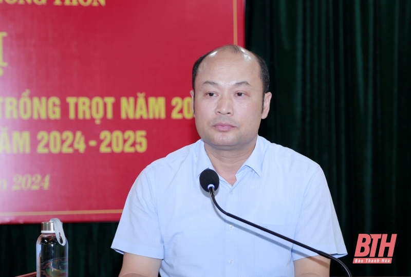 Triển khai phương án phát triển ngành trồng trọt năm 2025 và sản xuất vụ đông năm 2024-2025