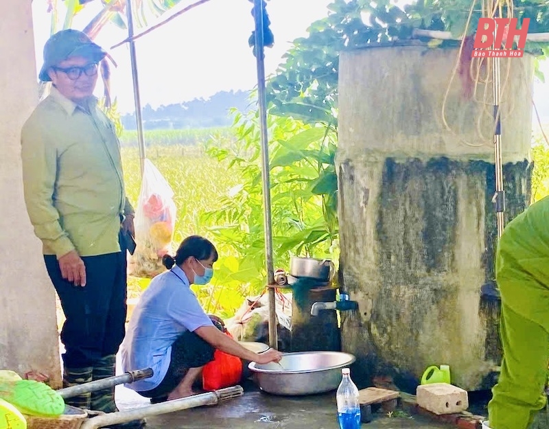 Thạch Thành: Khẩn trương vệ sinh môi trường, phòng chống dịch bệnh sau mưa lũ