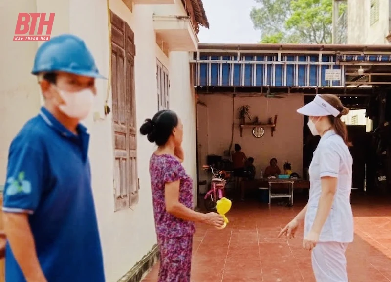 Thạch Thành: Khẩn trương vệ sinh môi trường, phòng chống dịch bệnh sau mưa lũ