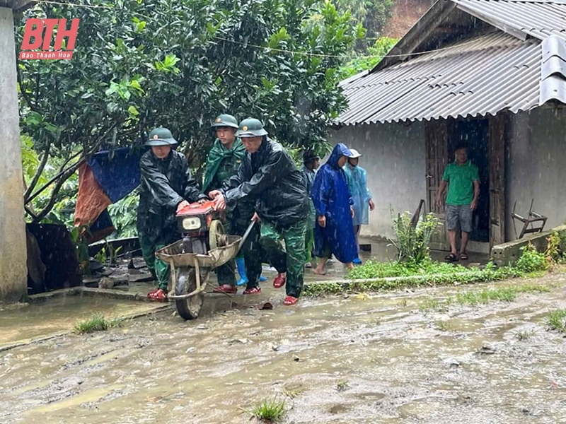 Thắm tình quân dân nơi biên giới