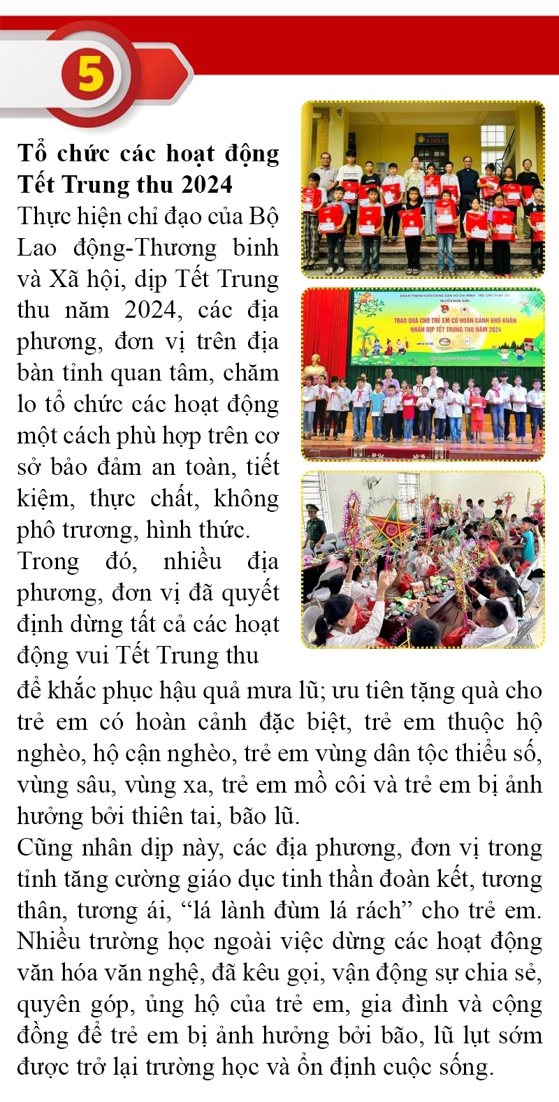 Những sự kiện nổi bật trong tuần