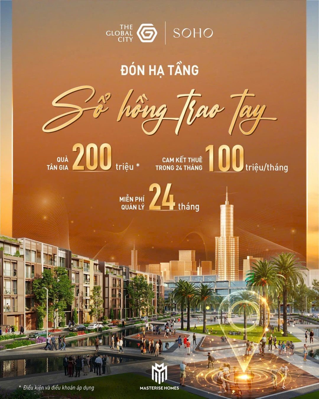 Giá bán nhà phố The Global City và lý do nên mua ngay