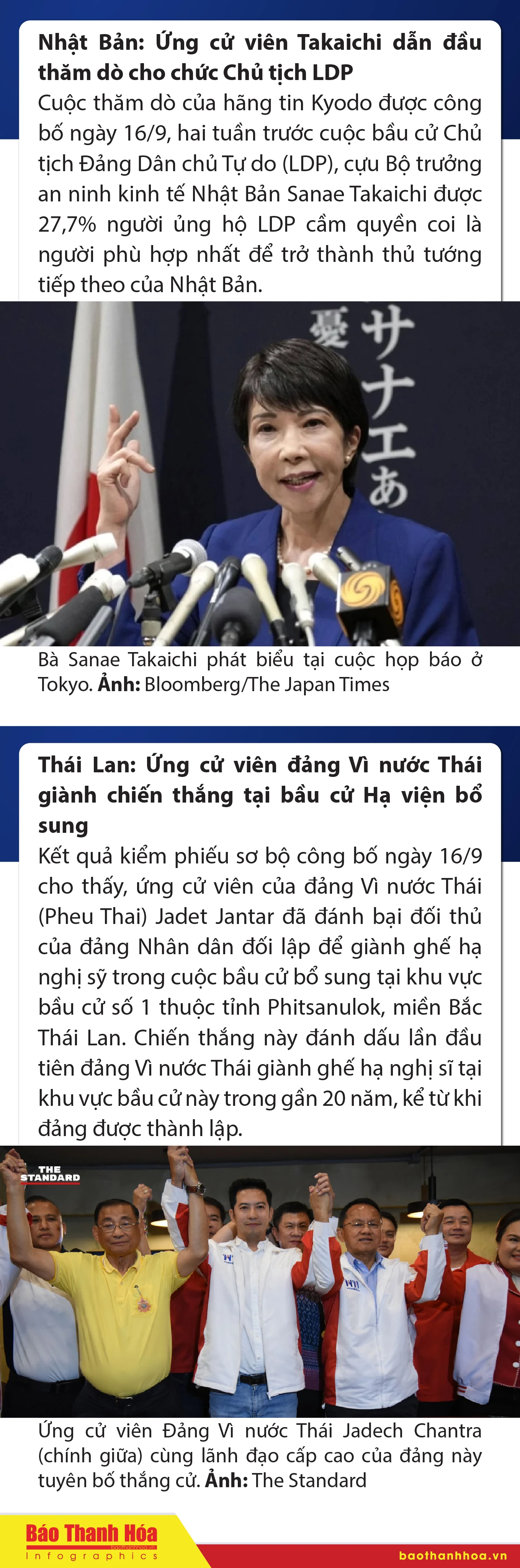 Sự kiện nổi bật trong nước, quốc tế ngày 16/9