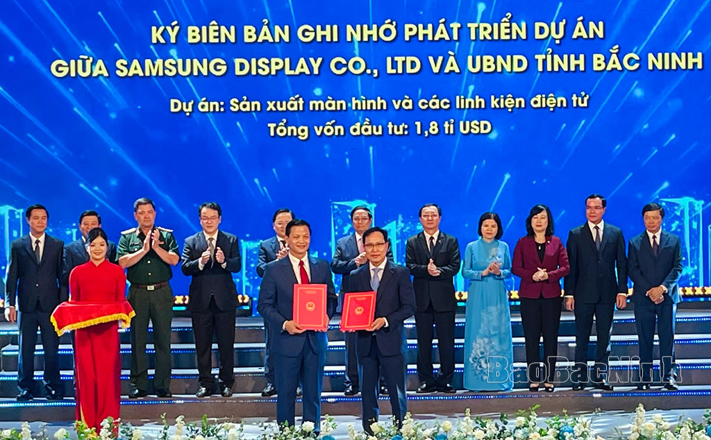 Thủ tướng Chính phủ dự Lễ công bố Quy hoạch và Xúc tiến đầu tư tỉnh Bắc Ninh