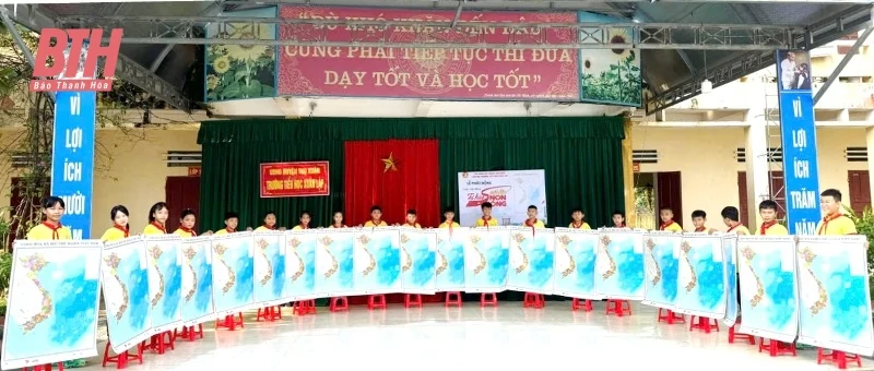 Tuổi trẻ huyện Thọ Xuân hưởng ứng Cuộc vận động “Tự hào một dải non sông”