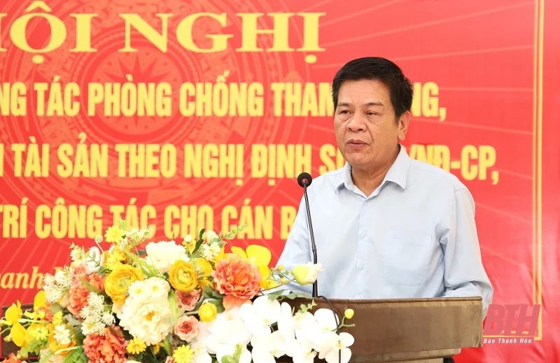 Sở Công Thương tập huấn công tác phòng, chống tham nhũng, kê khai tài sản thu nhập cho cán bộ, công kèo nhà cái m88