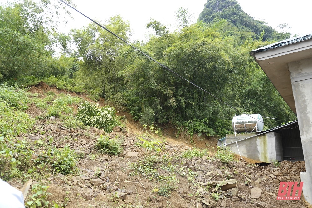 Chủ tịch UBND tỉnh Đỗ Minh Tuấn kiểm tra công tác phòng, chống thiên tai tại huyện Bá Thước, Cẩm Thủy