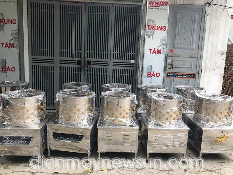 Máy làm sạch lông gia cầm, động vật, hiệu quả và tiết kiệm nhất