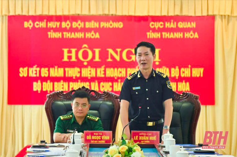 Sơ kết 5 năm triển khai Kế hoạch phối hợp hoạt động giữa Bộ Chỉ huy BĐBP và Cục Hải quan tỉnh Thanh Hóa