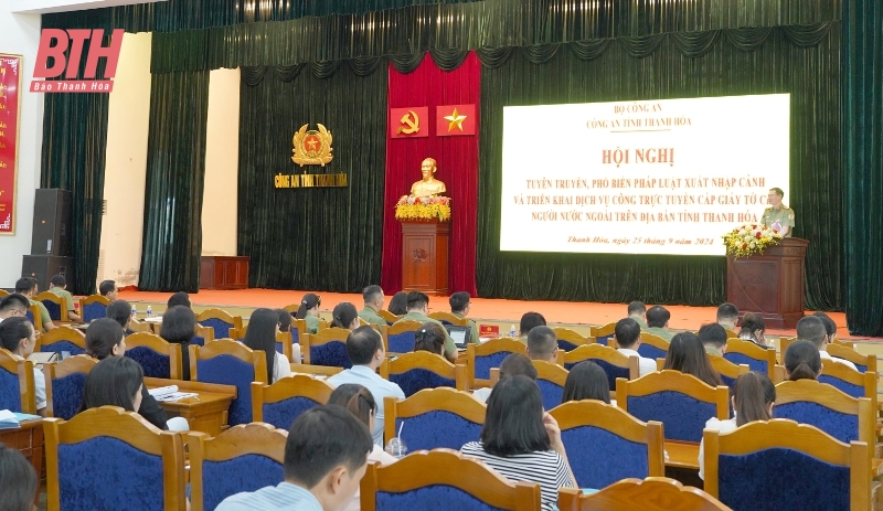 Tuyên truyền pháp luật về xuất, nhập cảnh và triển khai dịch vụ công trực tuyến liên quan đến người kèo nhà cái m88 ngoài