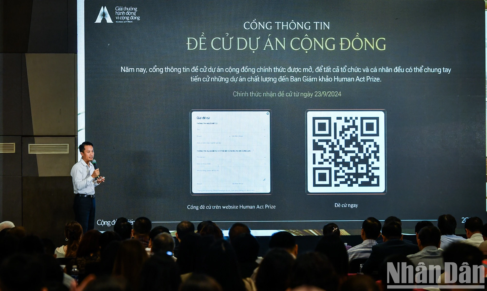 Công bố giải thưởng Human Act Prize 2024, chủ đề “Cộng đồng kiến tạo”