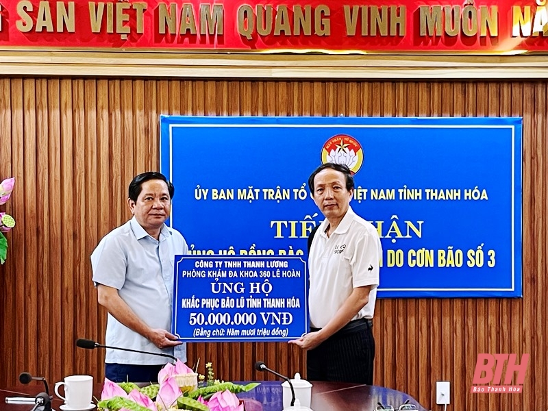 Gần 75,7 tỷ đồng ủng hộ đồng bào bị thiệt hại do bão số 3