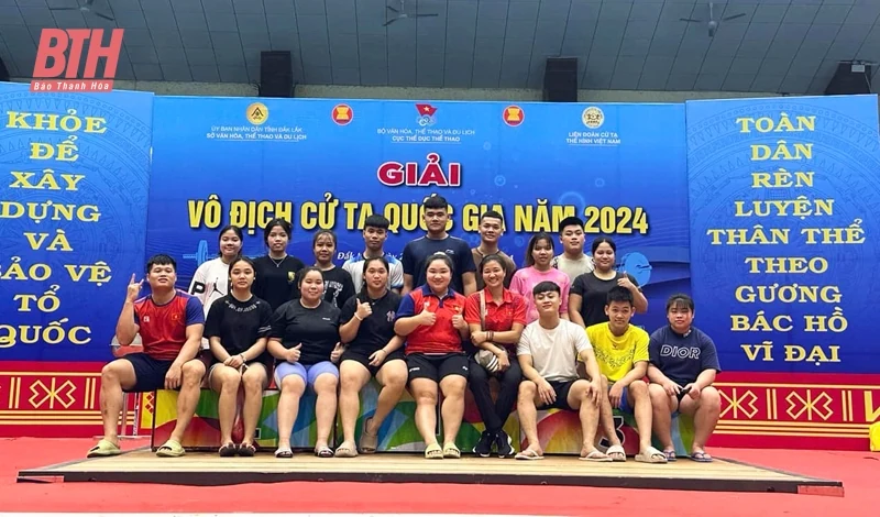 VĐV m88 the thao thi đấu ấn tượng tại Giải vô địch Cử tạ quốc gia 2024