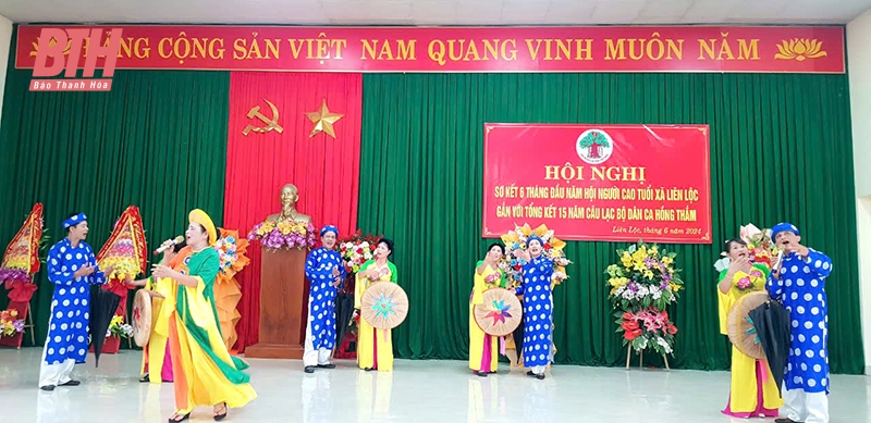 Vang tiếng hát chèo trên quê hương Hậu Lộc