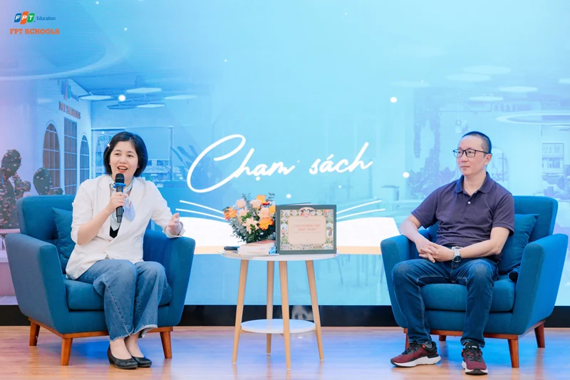 Trường Tiểu học, THCS và THPT FPT Thanh Hóa khai trương thư viện sách với chủ đề “Chạm sách”