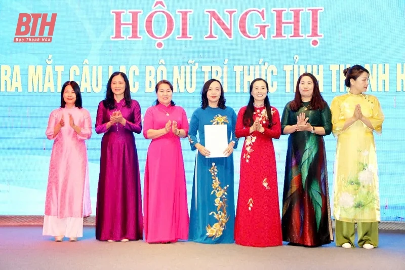 Ra mắt Câu lạc bộ Nữ trí thức tỉnh Thanh Hóa