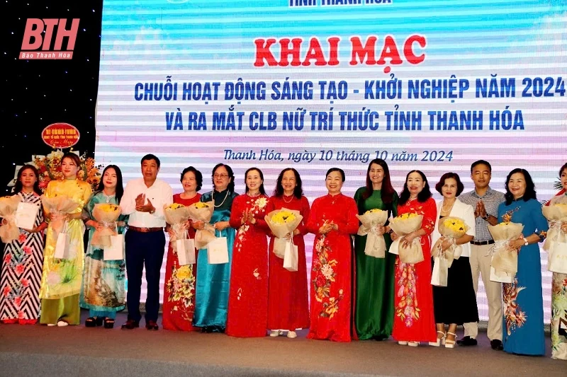 Ra mắt Câu lạc bộ Nữ trí thức tỉnh Thanh Hóa