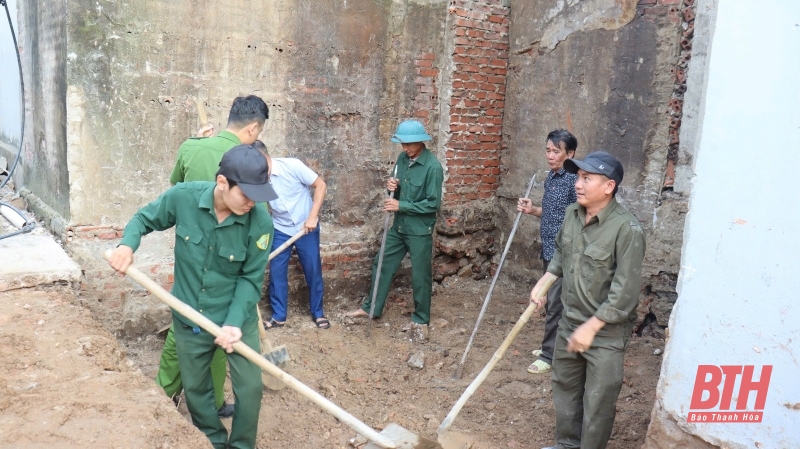 Nga Sơn khởi công xây dựng nhà ở cho hộ nghèo