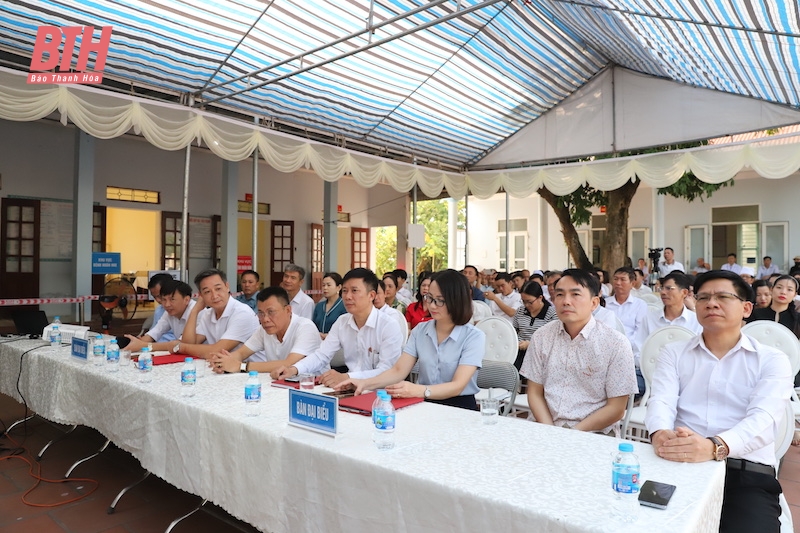 Diễn tập điều tra, xử lý vụ ngộ độc thực phẩm tại huyện Nông Cống