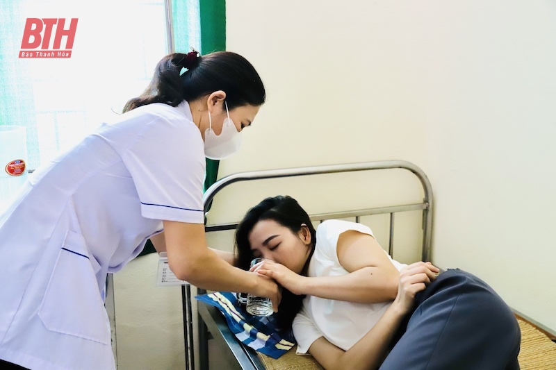 Diễn tập điều tra, xử lý vụ ngộ độc thực phẩm tại huyện Nông Cống