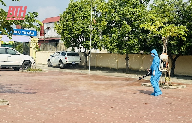 Diễn tập điều tra, xử lý vụ ngộ độc thực phẩm tại huyện Nông Cống