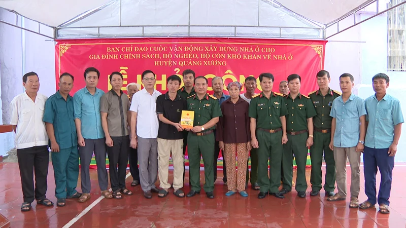 cá cược bóng đá m88: Tiếp nhận trên 9,5 tỷ đồng hỗ trợ làm nhà ở cho hộ nghèo