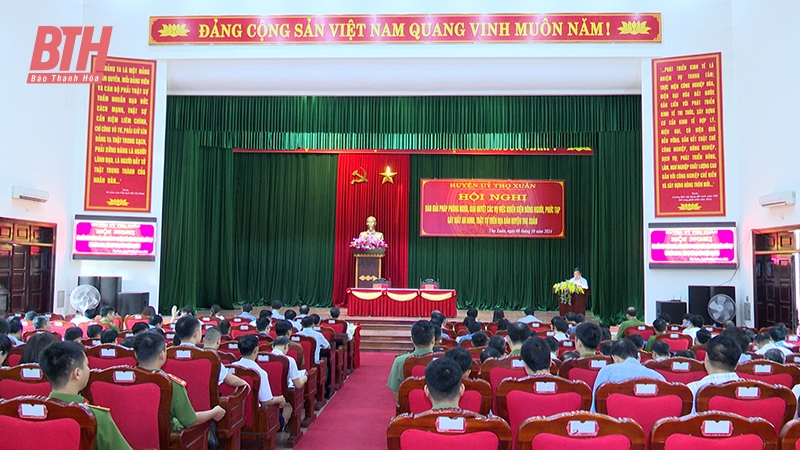 Thọ Xuân: Phòng ngừa, giải m88 cá cược thể thao trực tuyến các vụ việc khiếu kiện, gây mất an ninh, trật tự