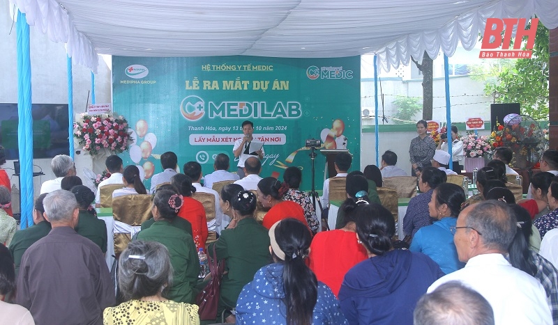 Hệ thống y tế Medic ra mắt Dự án Medilab lấy mẫu xét nghiệm tận nơi