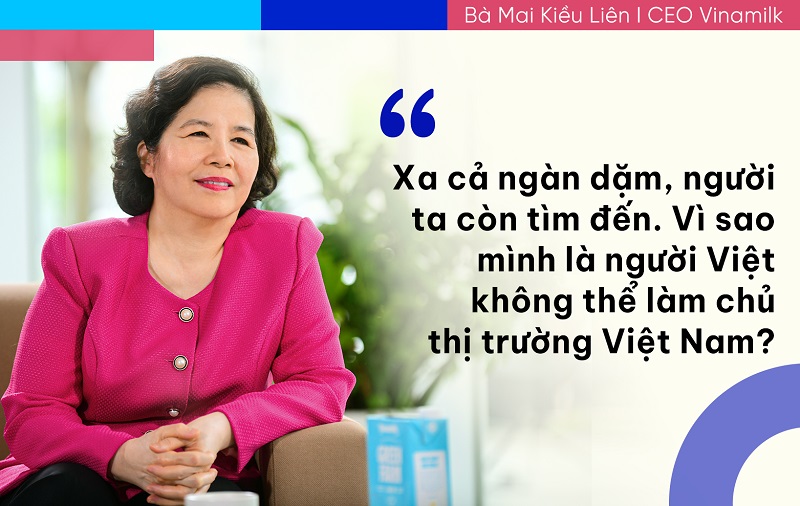 Những câu nói của bà Mai Kiều Liên làm nên “chất” Vinamilk