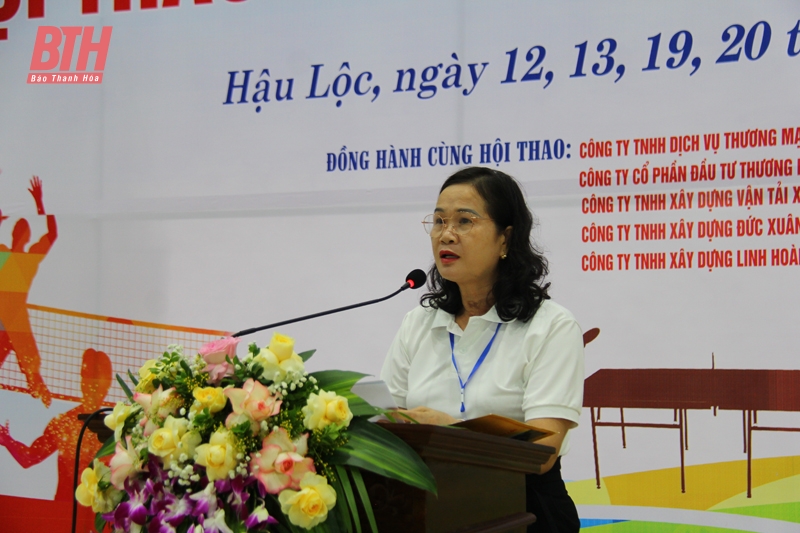 Khai mạc Hội thao huyện Hậu Lộc năm 2024