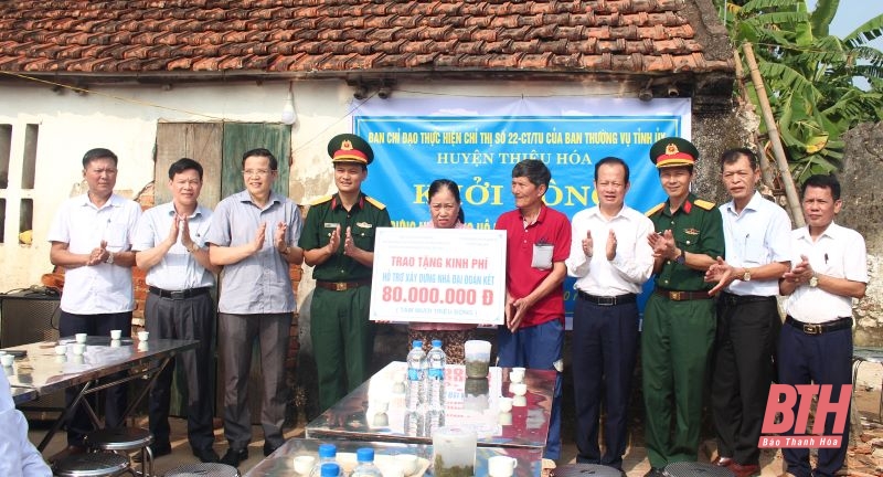 Thiệu dang nhap m88 khởi công xây dựng nhà ở cho 3 hộ nghèo