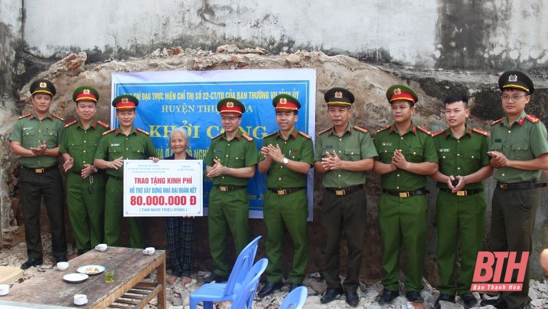 Thiệu dang nhap m88 khởi công xây dựng nhà ở cho 3 hộ nghèo