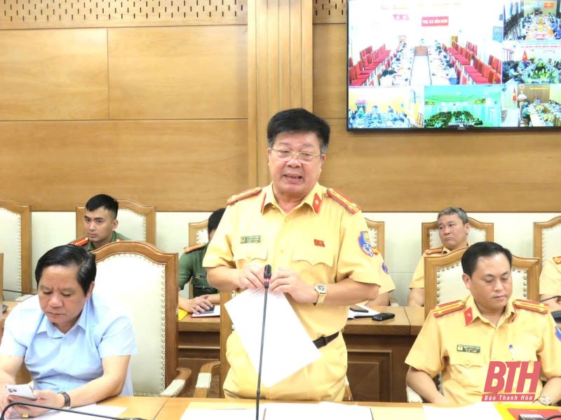 Thanh Hóa: Phấn đấu năm 2024 giảm cả 3 tiêu chí về số vụ, số người chết, số người bị thương