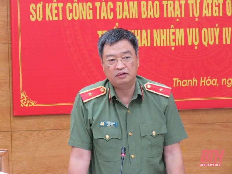 Thanh Hóa: Phấn đấu năm 2024 giảm cả 3 tiêu chí về số vụ, số người chết, số người bị thương