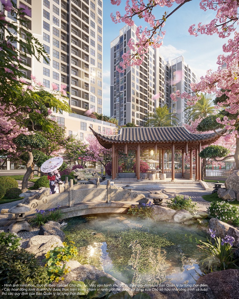 Bản giao hưởng sắc xanh tại phân khu chuẩn Nhật trong lòng Vinhomes Star City