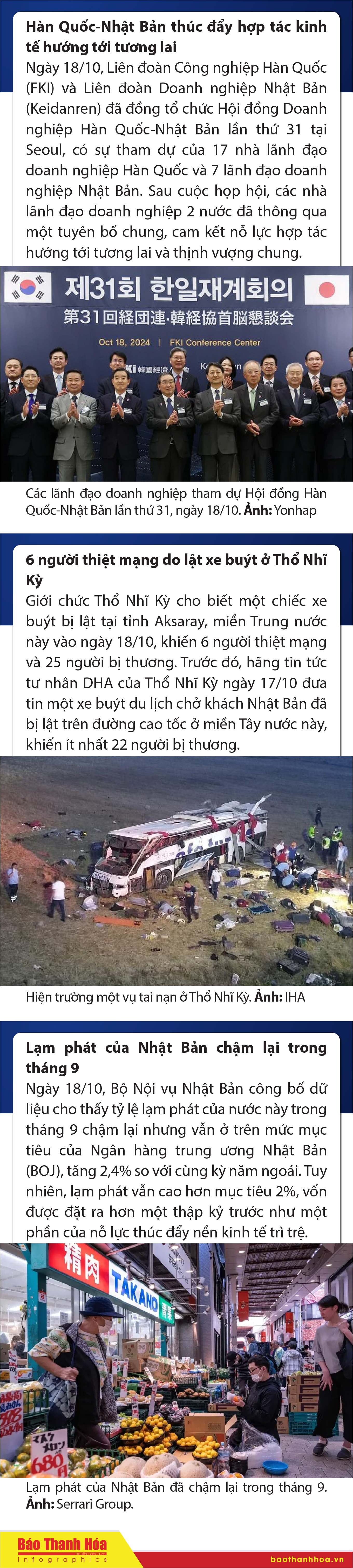 Sự kiện nổi bật trong nước, quốc tế ngày 18/10