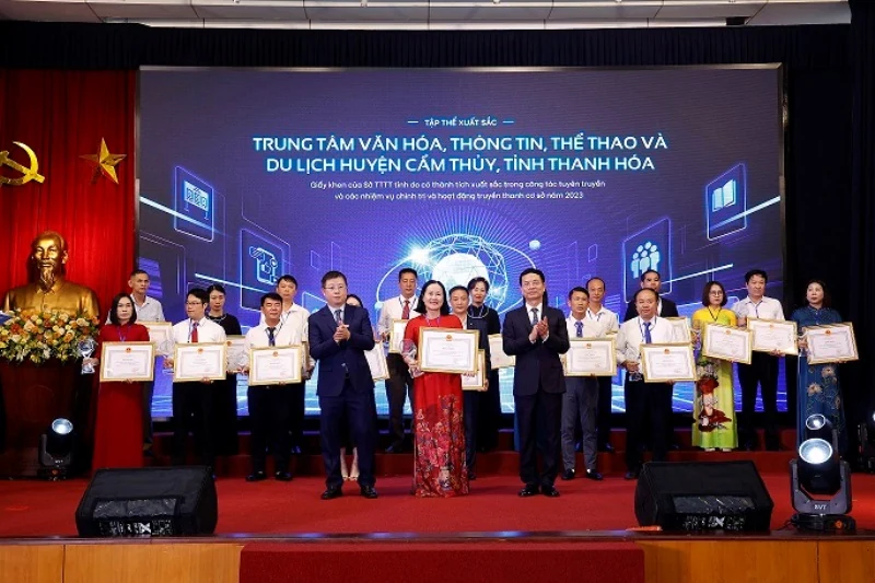 Thanh Hóa có 1 tập thể, 1 cá nhân được tôn vinh điển hình tiên tiến toàn quốc trong hoạt động thông tin cơ sở năm 2024 
