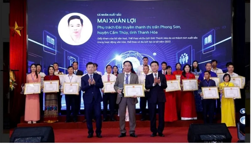 Thanh Hóa có 1 tập thể, 1 cá nhân được tôn vinh điển hình tiên tiến toàn quốc trong hoạt động thông tin cơ sở năm 2024 