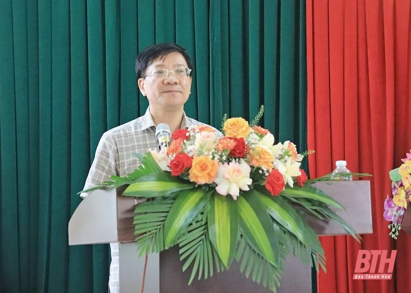 Khai giảng lớp bồi dưỡng cán bộ nguồn Ban Chấp hành Đảng bộ huyện Hậu Lộc, nhiệm kỳ 2025-2030
