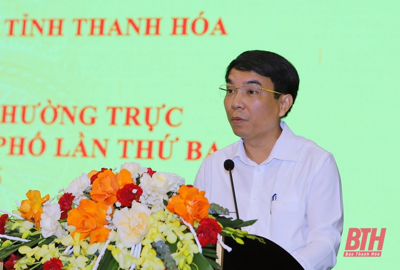 Hội nghị Thường trực HĐND tỉnh với Thường trực HĐND các huyện, thị xã, thành phố lần thứ ba, nhiệm kỳ 2021-2026