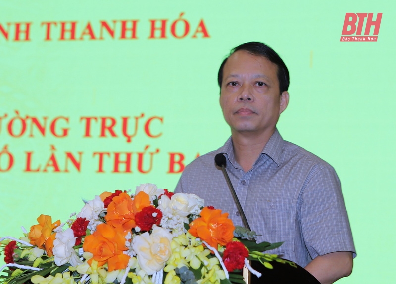 Hội nghị Thường trực HĐND tỉnh với Thường trực HĐND các huyện, thị xã, thành phố lần thứ ba, nhiệm kỳ 2021-2026