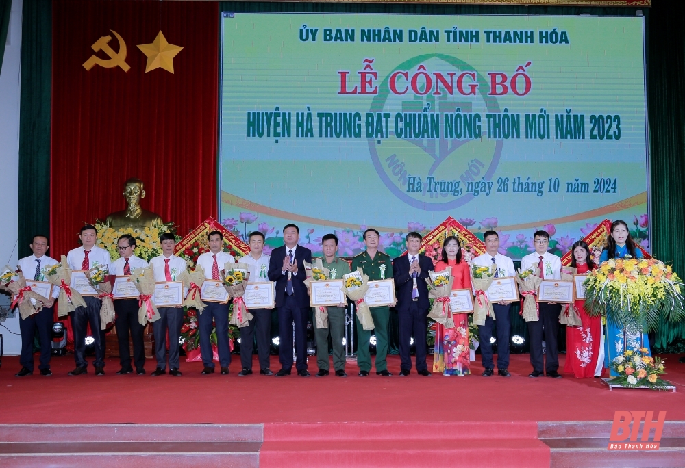 Công bố huyện Hà m88 link mới nhất đạt chuẩn nông thôn mới