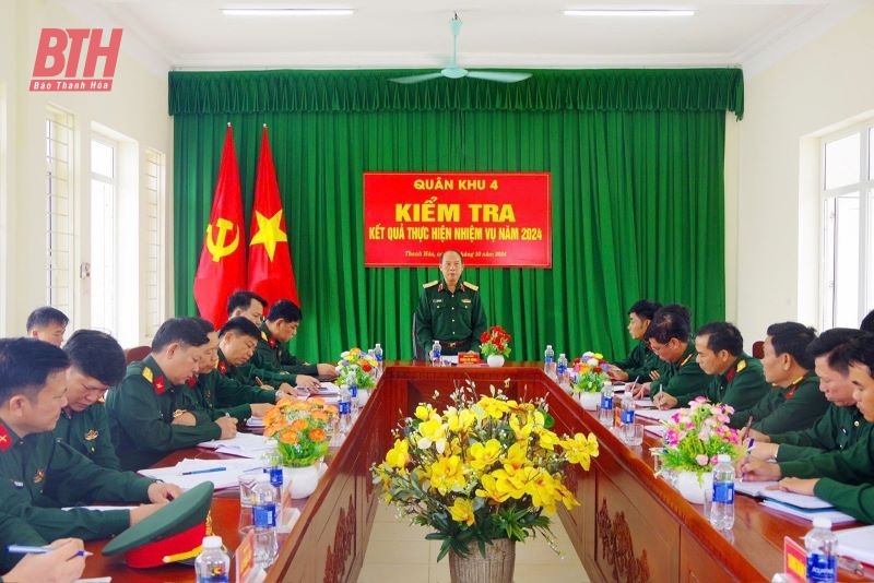 Bộ tư lệnh nhà cái m88 4 kiểm tra toàn diện Sư đoàn 341