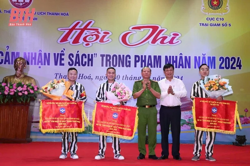Hội thi “Cảm nhận về sách” trong phạm nhân năm 2024