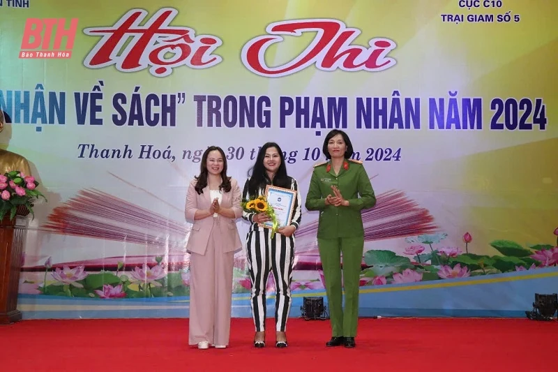 Hội thi “Cảm nhận về sách” trong phạm nhân năm 2024